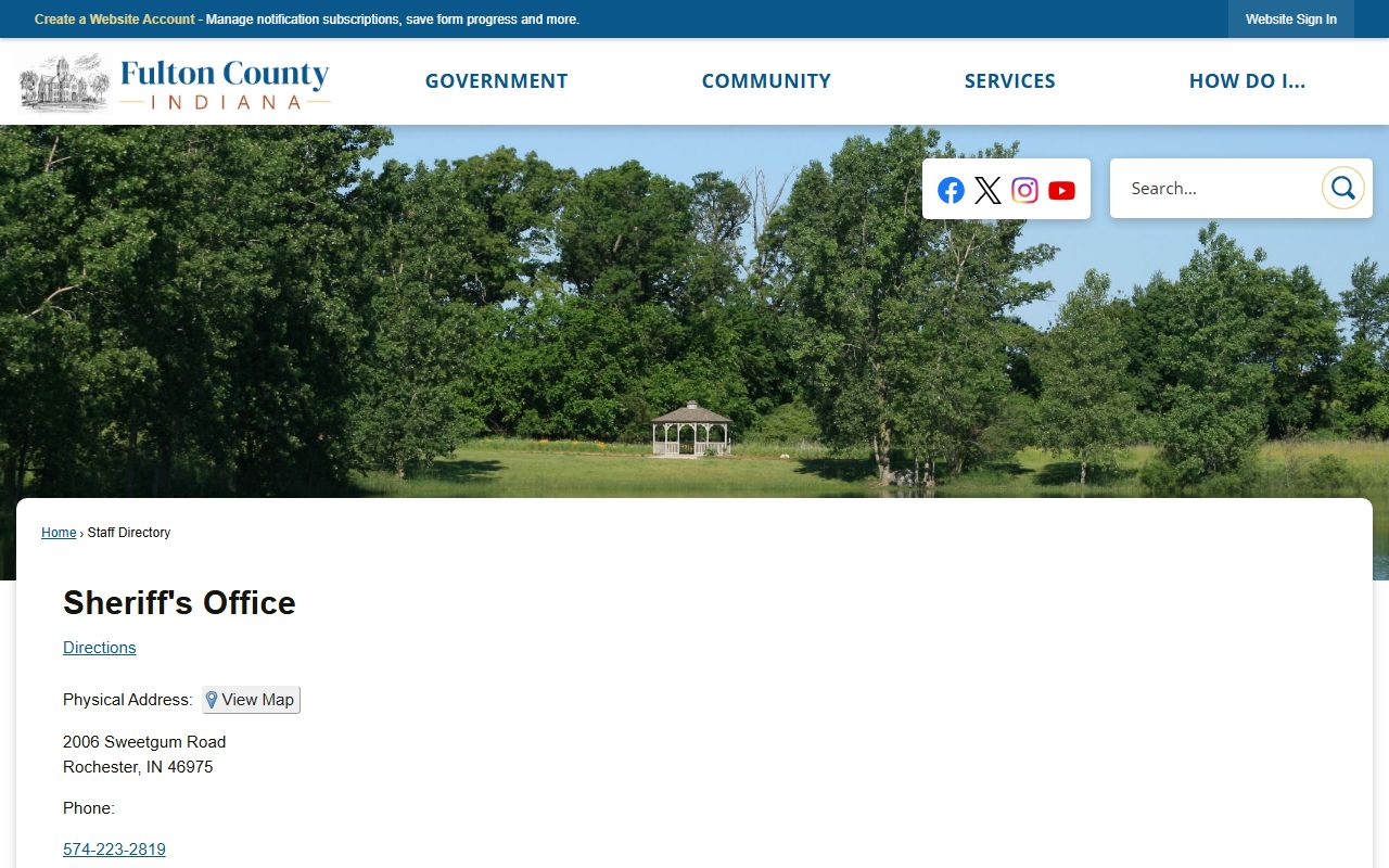 Fulton County sex offender registry