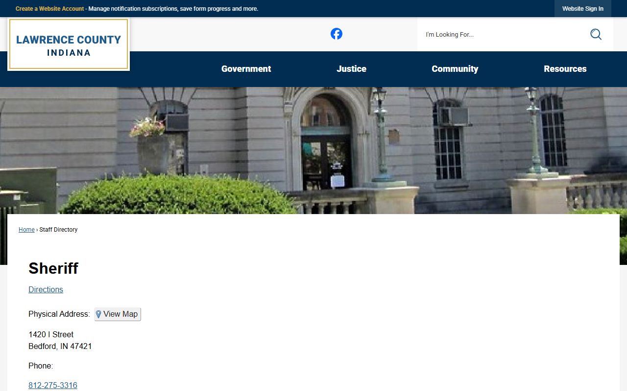 Lawrence County sex offender registry
