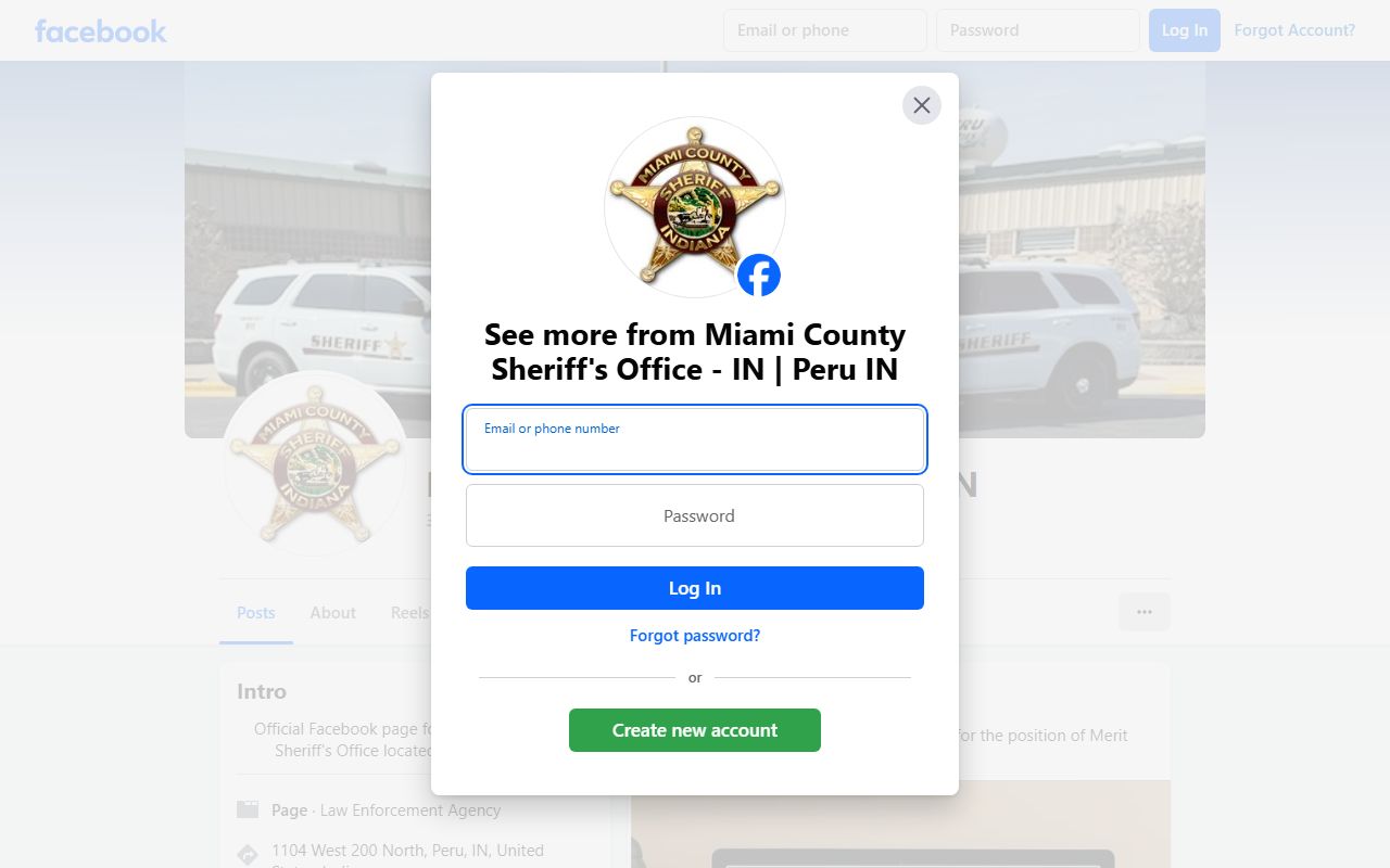 Miami County sex offender registry