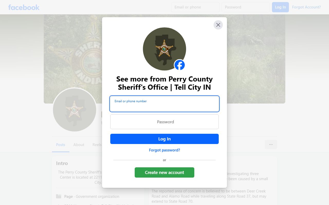 Perry County sex offender registry