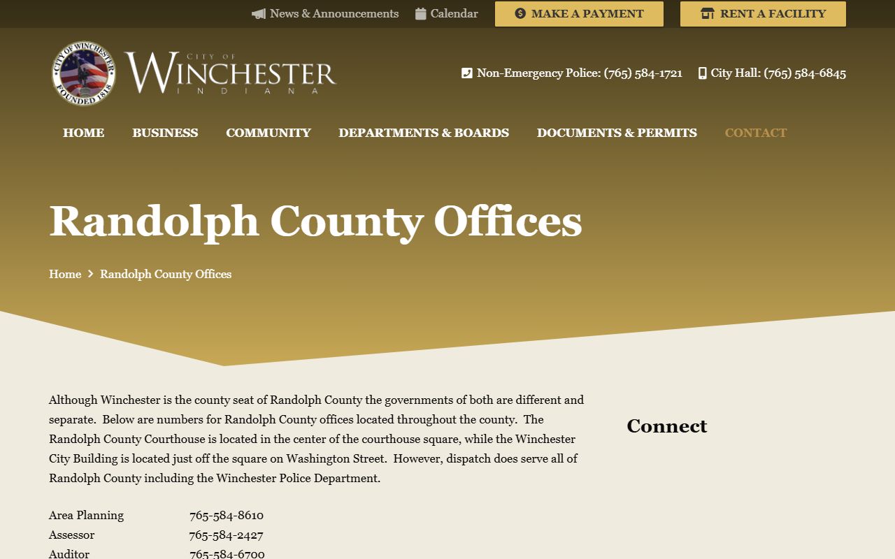 Randolph County Sheriff sex offender registry