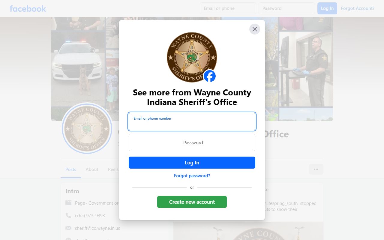 Wayne County Sheriff sex offender registry