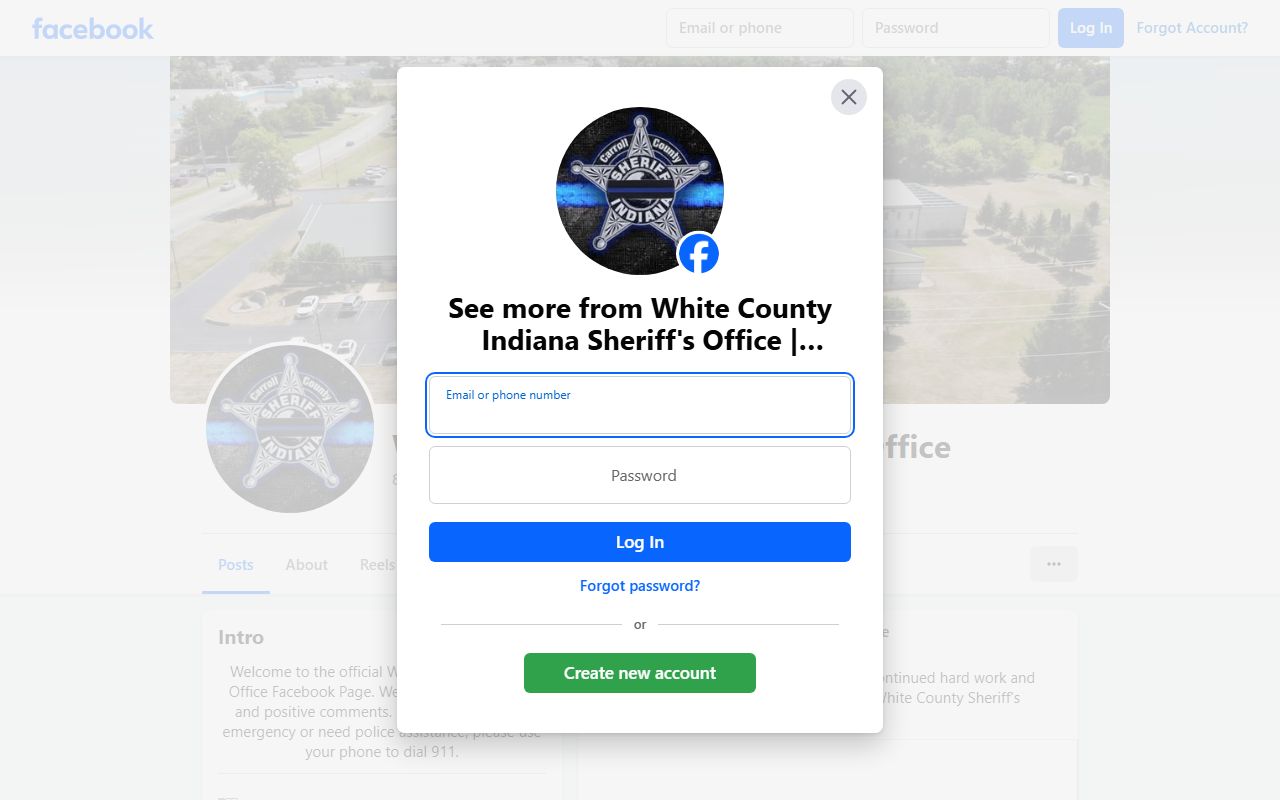 White County Sheriff sex offender registry